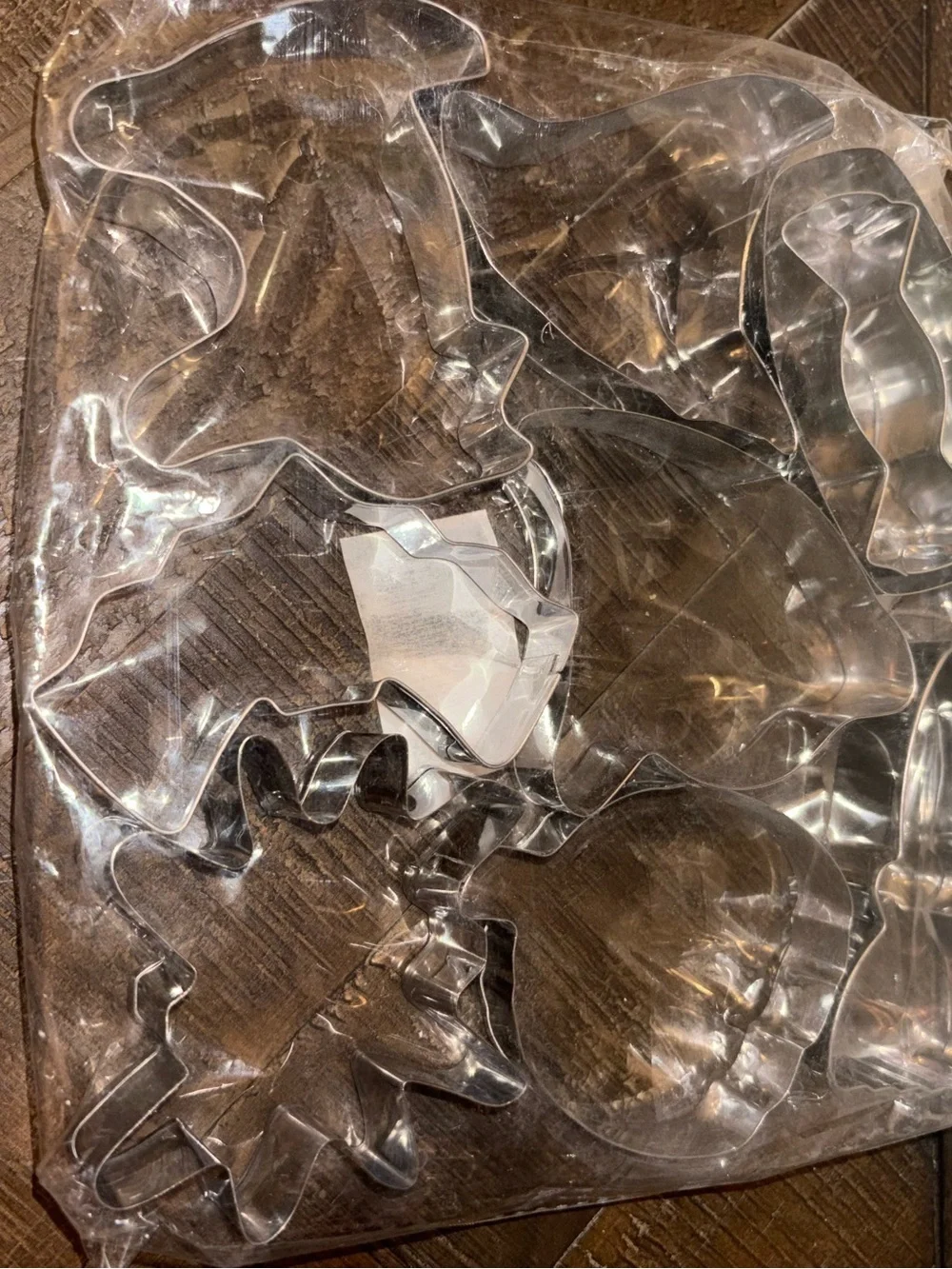 Assorted Holiday Cookie Cutters - Star, Tree, Gingerbread, Snowflake